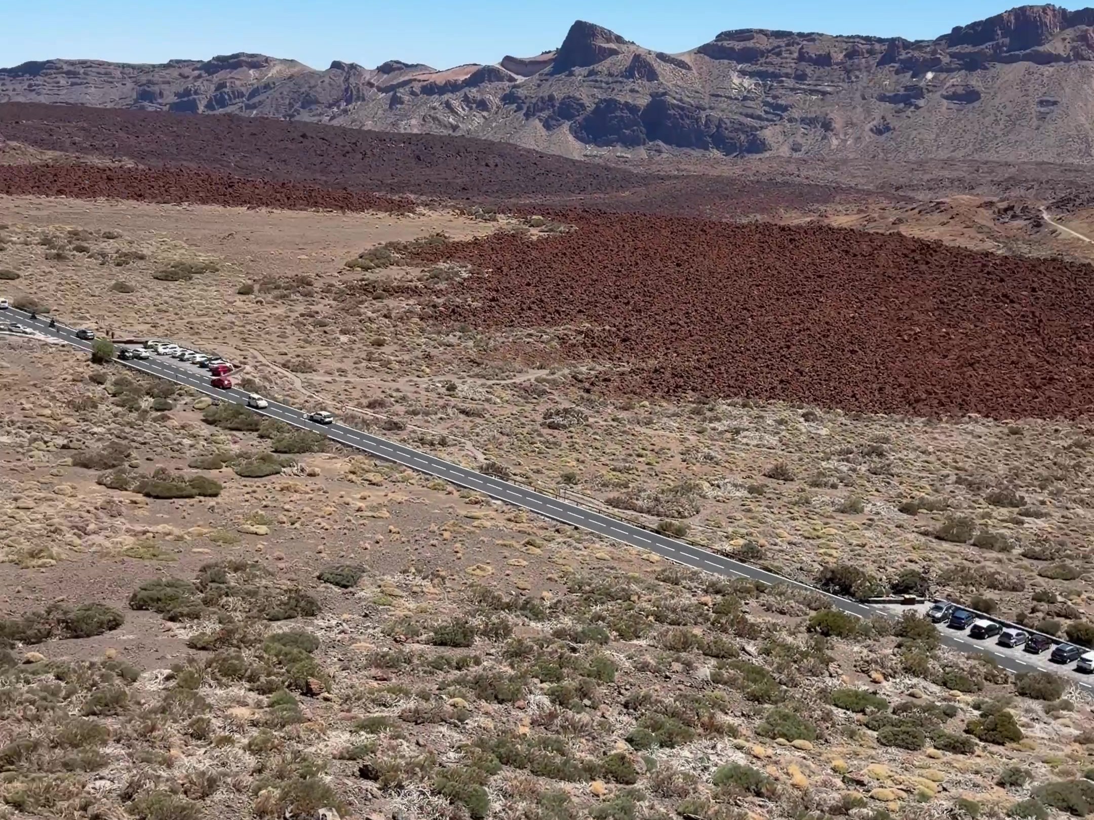 Las Cañadas a Teide Nemzeti Parkban