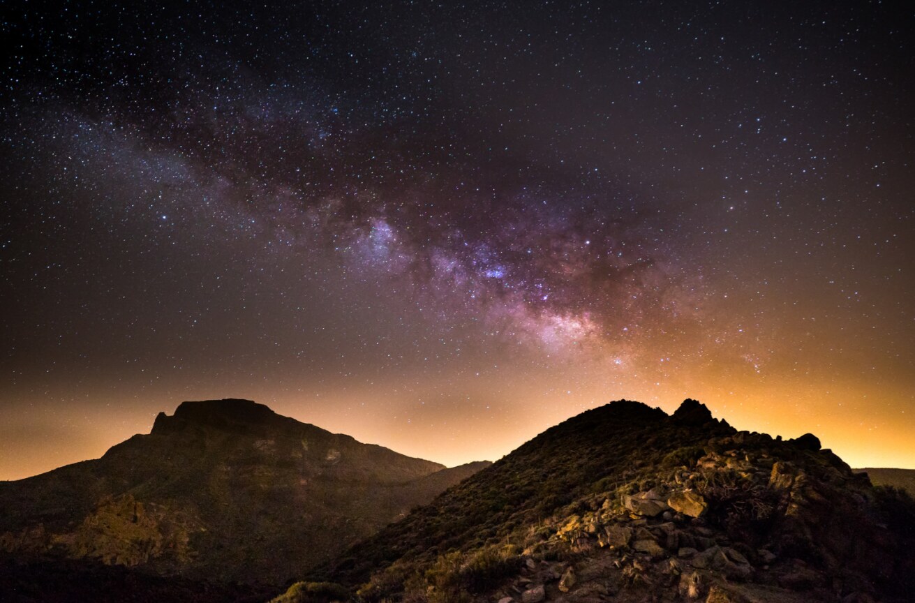 Teide naplemente és csillagles